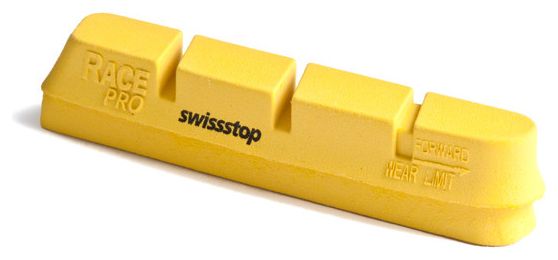 SWISSSTOP Patins de Frein Nu RACE PRO JAUNE Campagnolo