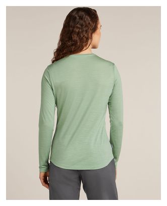 T-Shirt Technique Icebreaker 125 Sphere III Vert Femme