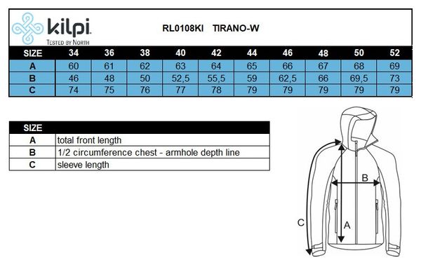 Veste coupe-vent ultra-légère femme Kilpi TIRANO-W