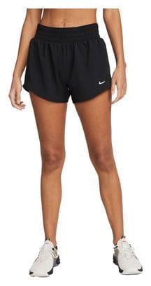 Nike Dri-Fit One 3in Shorts Damen Schwarz