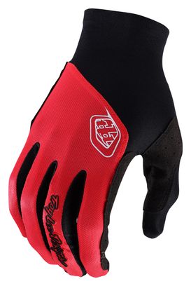 Troy Lee Designs Flowline Red Long Gloves