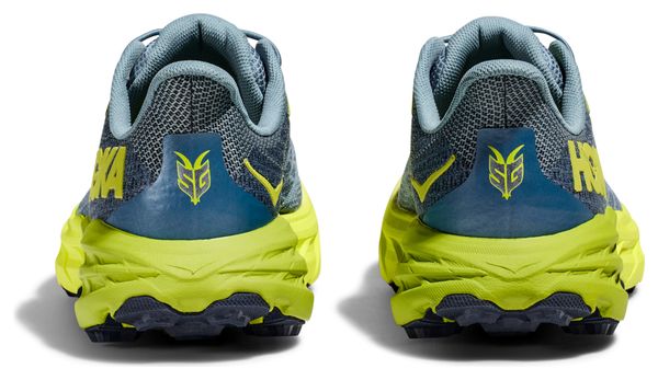 Chaussures de Trail Running Enfant Hoka Speedgoat 5 Youth Bleu Vert