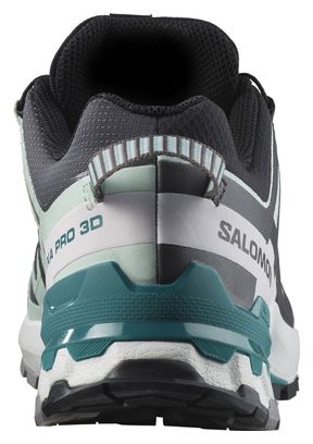 Zapatillas de trail para mujer Salomon XA Pro 3D V9 Gore-Tex Negro/Verde/Rosa