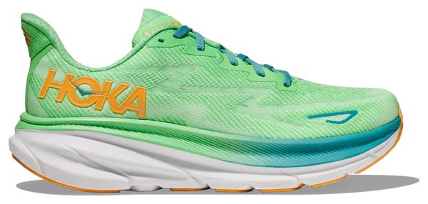 Hoka Clifton 9 Running Shoes Green