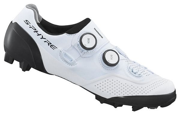 Shimano XC9 S-Phyre Uomo Scarpe Bianco