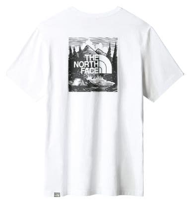 T-Shirt Manches Courtes The North Face Redbox Celebration Blanc