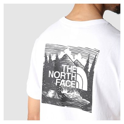 T-Shirt Manches Courtes The North Face Redbox Celebration Blanc