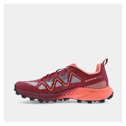 Chaussures de Trail Inov-8 MudTalon Speed Rouge Rose Femme