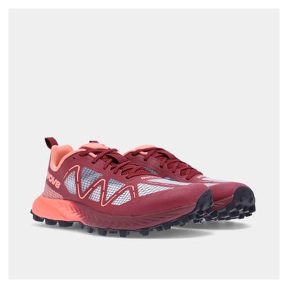 Chaussures de Trail Inov-8 MudTalon Speed Rouge Rose Femme