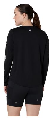 Asics Fujitrail Logo Women's Black Trail T-Shirt