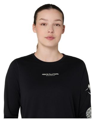 Asics Fujitrail Logo Women's Black Trail T-Shirt