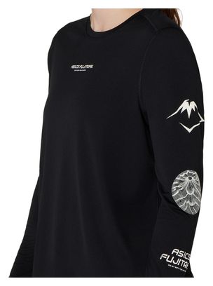 Asics Fujitrail Logo Women's Black Trail T-Shirt