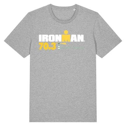 Ironman 70.3 Venice-Jesolo Grau Herren Kurzarm T-Shirt