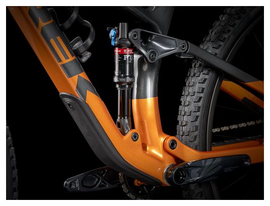 Trek Fuel EX 9.8 27.5 &#39;&#39; Bicicleta de montaña con suspensión completa Sram GX Eagle 12V Gris litio / Naranja fábrica 2021