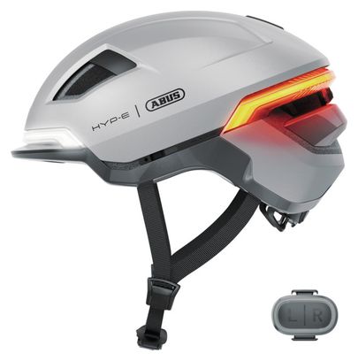 Abus HYP-E Gleam grijs metallic helm