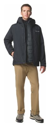 Chaqueta impermeable Columbia Element Blocker III 3 en 1 Negra