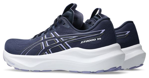 Zapatillas de running Asics GT-2000 14 azul/blanco para mujer