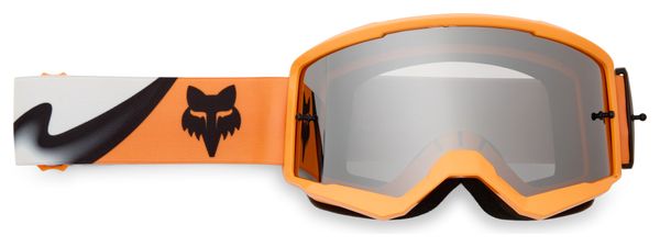 Fox Main Noble Mountain Bike Helmet, Orange/White