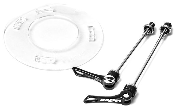 Paire de Roues VISION TRIMAX 30 Shimano/Sram 11v Noir