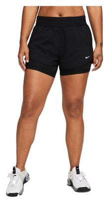 Pantalón Corto Nike Dri-Fit One 3in 2 en 1 Negro, Mujer