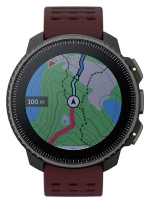 Suunto Vertical GPS Horloge Black Ruby