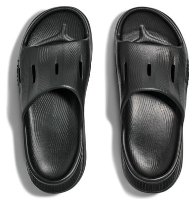 Scarpe da recupero per bambini Hoka ORA Recovery Slide 3 Nero