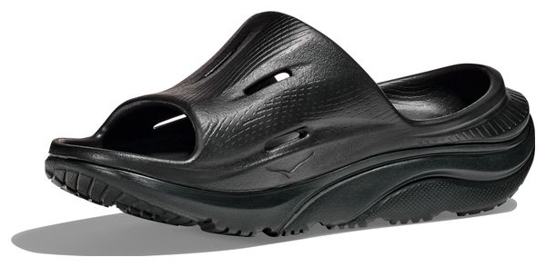 Scarpe da recupero per bambini Hoka ORA Recovery Slide 3 Nero