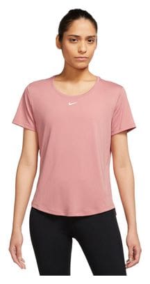 Maillot manches courtes Femme Nike Dri-Fit One Rose