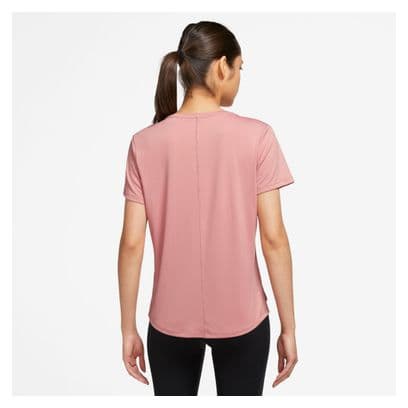 Nike Dri-Fit One Pink Women's Short Sleeve Shirt
