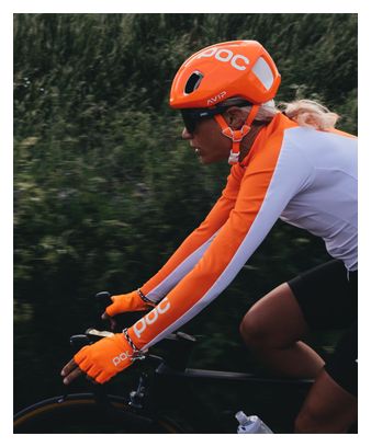 Coppia di guanti corti Poc Avip Road Arancione Zink