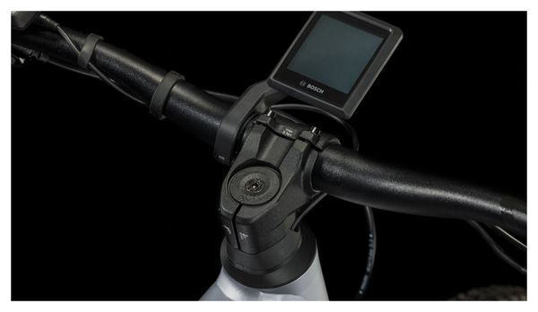 VTT Électrique Tout-Suspendu Cube Stereo Hybrid 120 Race 750 Shimano Deore/XT 12V 750 Wh 27.5'' Argent Polar