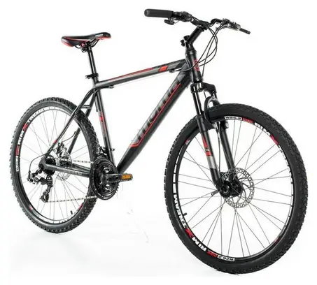 Moma Bikes Bicicleta Montaña SHIMANO GTT 26'Alu, 24V, Doble Freno Disco, Susp. Delant. (Varias Tallas) 