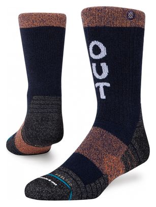 Stance Trip Out Crew Socks Navy