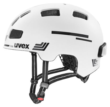 Casque Ville Uvex City 4 Reflexx Blanc