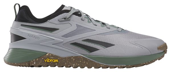 Reebok Nano X3 Adventure-Schuhe Grau/Grün