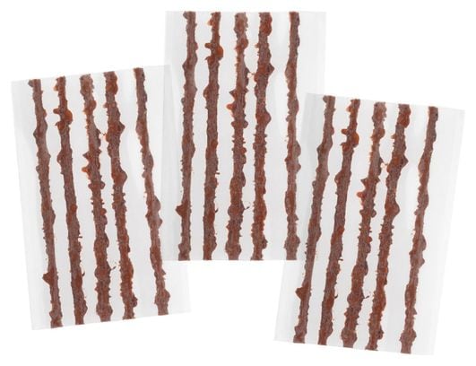 Lot de 15 (3x5) Mèches de Réparation Tubeless Wolf Tooth EnCase System Bacon Strip Tire Plugs