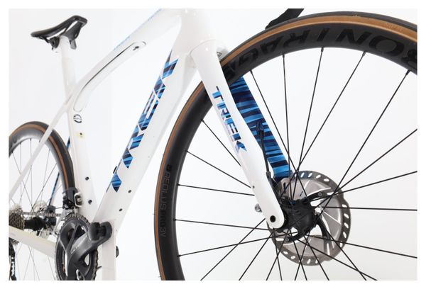 Produit reconditionné · Trek Domane SLR Carbone · Blanc / Vélo de route / Trek | Bon état