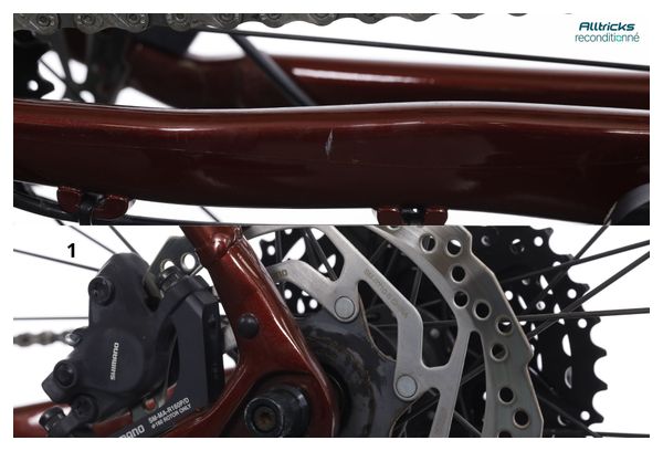 Produit Reconditionné - Vélo de Ville Orbea Carpe 40 Shimano Alivio 9V Rouge 2023