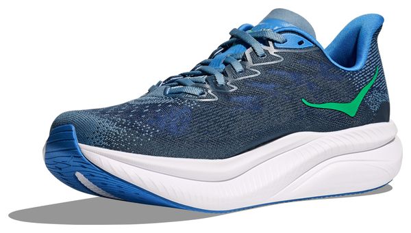 Hoka Mach 6 Hardloopschoenen Blauw/Wit Heren