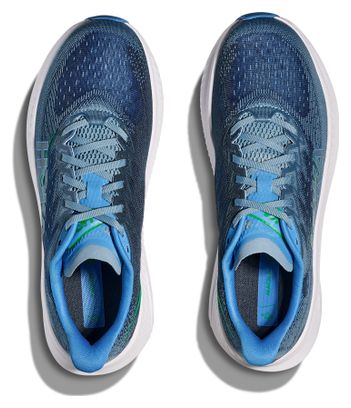 Hoka Mach 6 Hardloopschoenen Blauw/Wit Heren