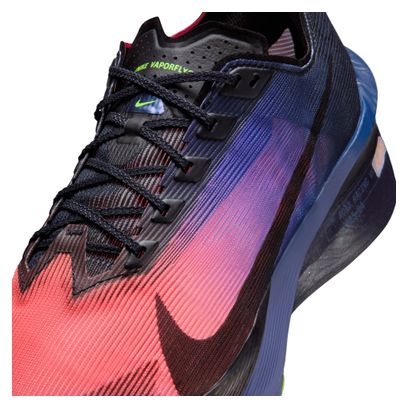 Nike Vaporfly 4 Glam Laufschuhe Violett/Orange/Grün Herren