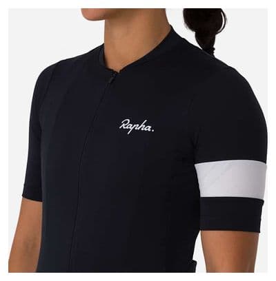 Rapha Core Jersey Zwart/Wit