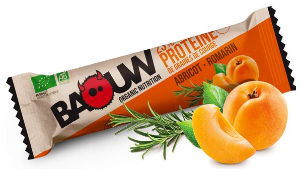 Organic Baouw Apricot-Rosemary Protein Bar 25g