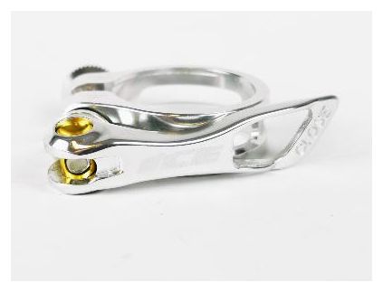 Collier de Selle Serrage Rapide Ice 31.8 mm Argent