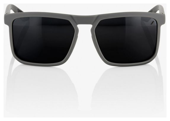 Occhiali 100% Renshaw Soft Tact Cool Grey Black Mirror / Black / Grey