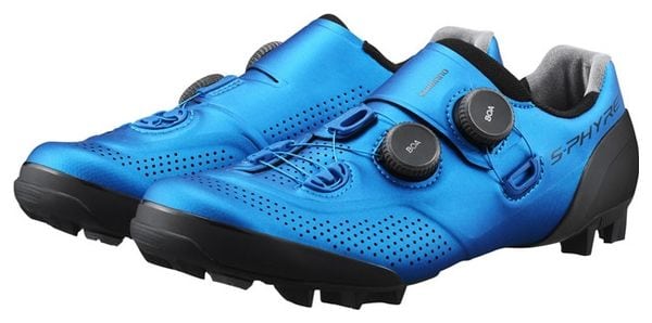 Shimano XC9 S-Phyre Uomo Scarpe Blu