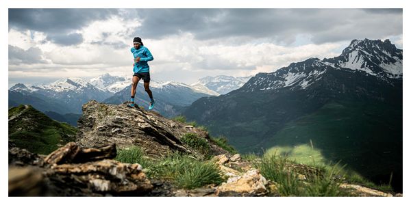 Veste Compressport Hurricane Waterproof 10/10 Jacket Bleu