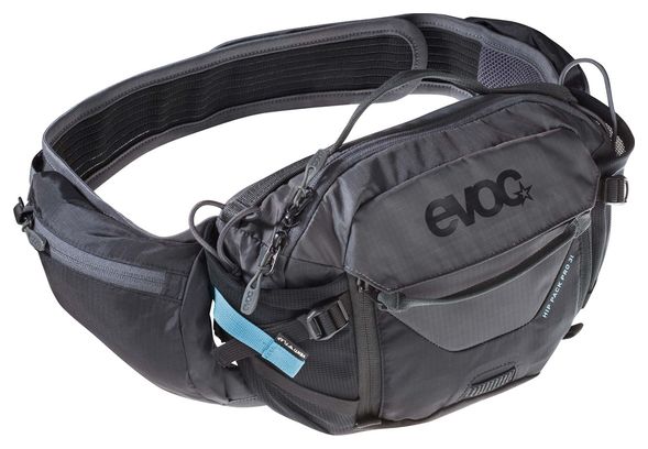 Evoc Hip Pack Pro 3L Hydration Belt Black Carbon Grey + 1.5 L Bladder