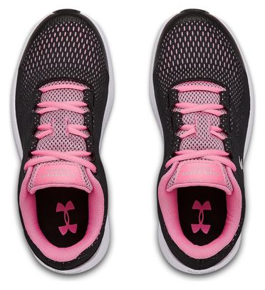 Under Armour GS Charged Pursuit 2 3022860-002  pour filles   Noir  chaussures de running