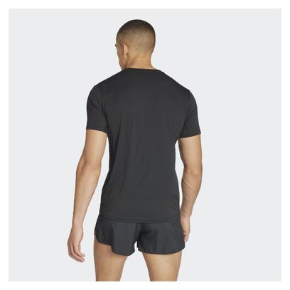 adidas Performance Adizero Short Sleeve Jersey Zwart